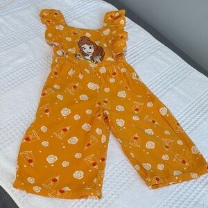 Disney Belle Orange Kids Jumpsuit